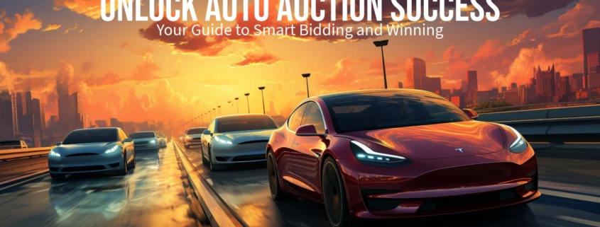 Unlock Auto Auction Success - A Visual Guide to Smart Bidding and Winning at Auto Auctions.