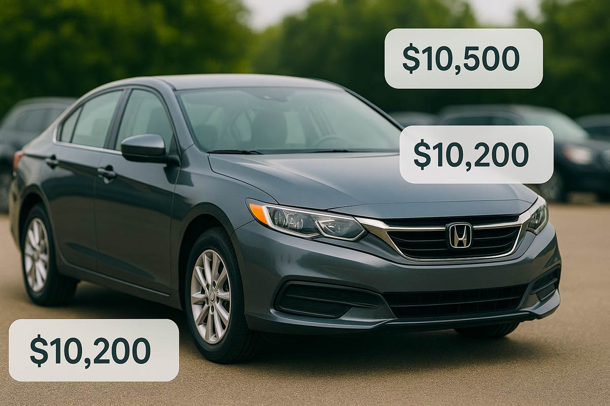 Used Car Auction Vehicle With Active Bid Prices | Online Auction Preview