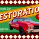 DIY Classic Car Restoration banner featuring a Red 1970 Chevrolet Chevelle SS parked beside other affordable project cars, highlighting the theme “Affordable project cars you can restore at home with confidence.”