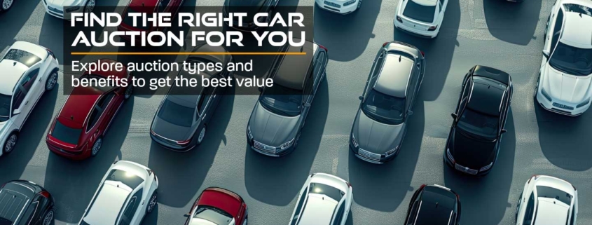 Explore the different types of auto auctions and understand their unique benefits to find the best match for your car buying needs