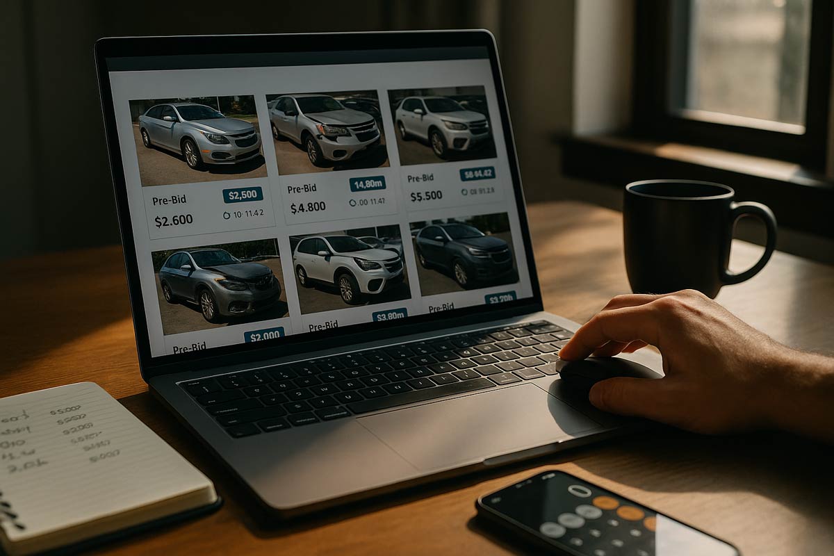 Online Car Auction Bidding Scene – Finding Profitable Cars