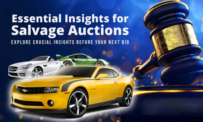 Banner for Salvage Car Buying Essentials: Gain expert insights to navigate auctions