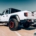 White Jeep Gladiator parked at car auction