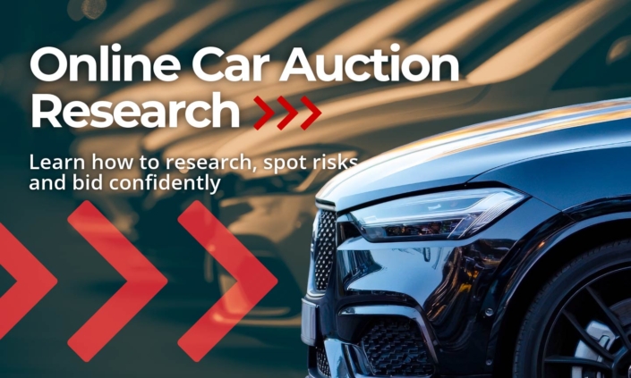 Online Car Auction Research – Learn how to research, spot risks, and bid confidently