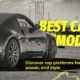 Best Cars to Modify – Discover top platforms for tuning, power, and style with sleek modified vehicles showcased in a dynamic banner layout.