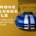 Banner titled "Remove Salvage Title" with subtitle "Step-by-step guide to convert salvage to rebuilt title" displayed over a background image of a repaired car passing inspection.