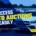 Banner with the text “Access Auto Auctions Easily” promoting how buyers can purchase cars at online auto auctions without needing a dealer license, displayed in a clean, modern layout.