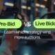Pre-Bid vs Live Bidding banner: Learn which strategy wins more auctions.