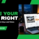 Time Your Bid Right banner showing the best days and times to bid and secure lower prices at online car auctions