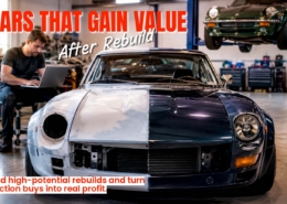 Banner reading “Cars That Gain Value After Rebuild—Find high-potential rebuilds and turn auction buys into real profit.”