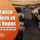 Insurance Auctions vs Bank Repos banner showing auction vehicles comparison with the message “Which auction deal fits you best?” for online car auction buyers.