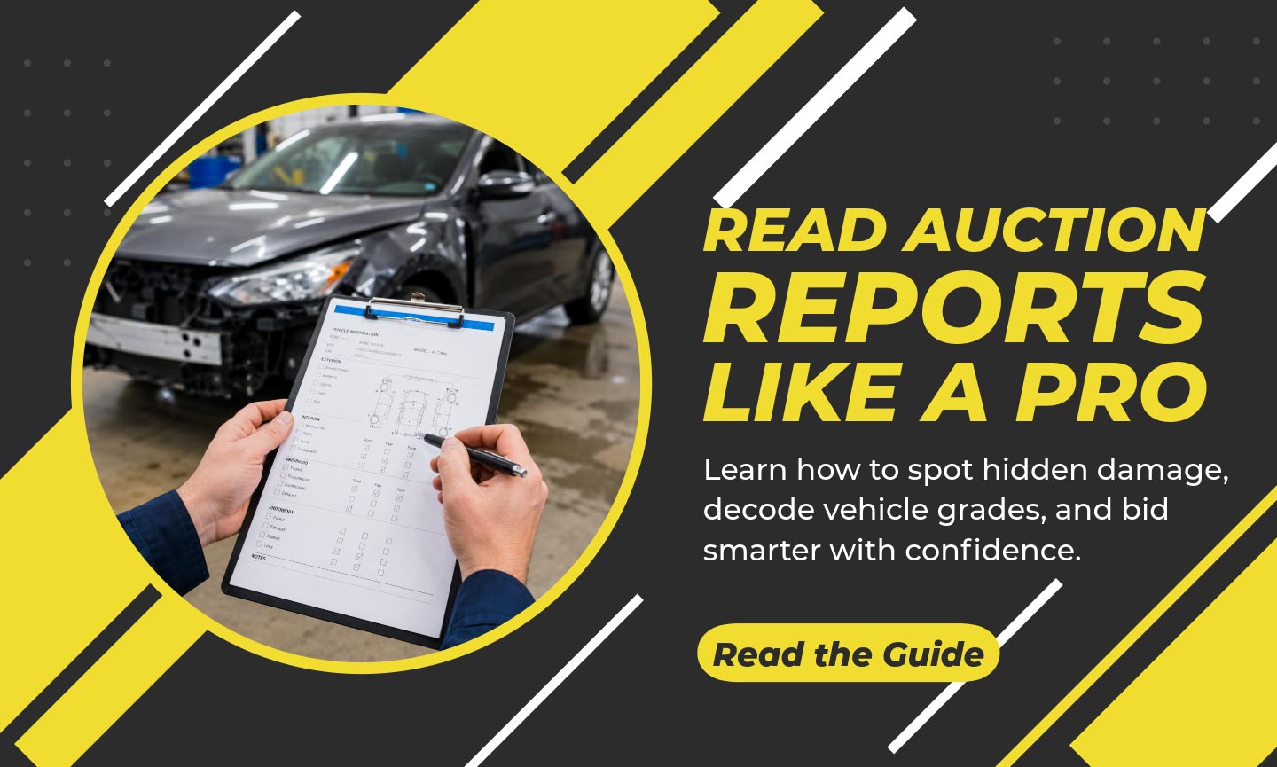 Read auction reports like a pro and spot hidden damage before bidding.