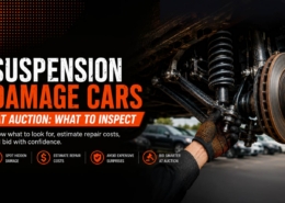 Suspension Damage Cars at Auction – Learn how to spot costly suspension issues before placing your next bid.